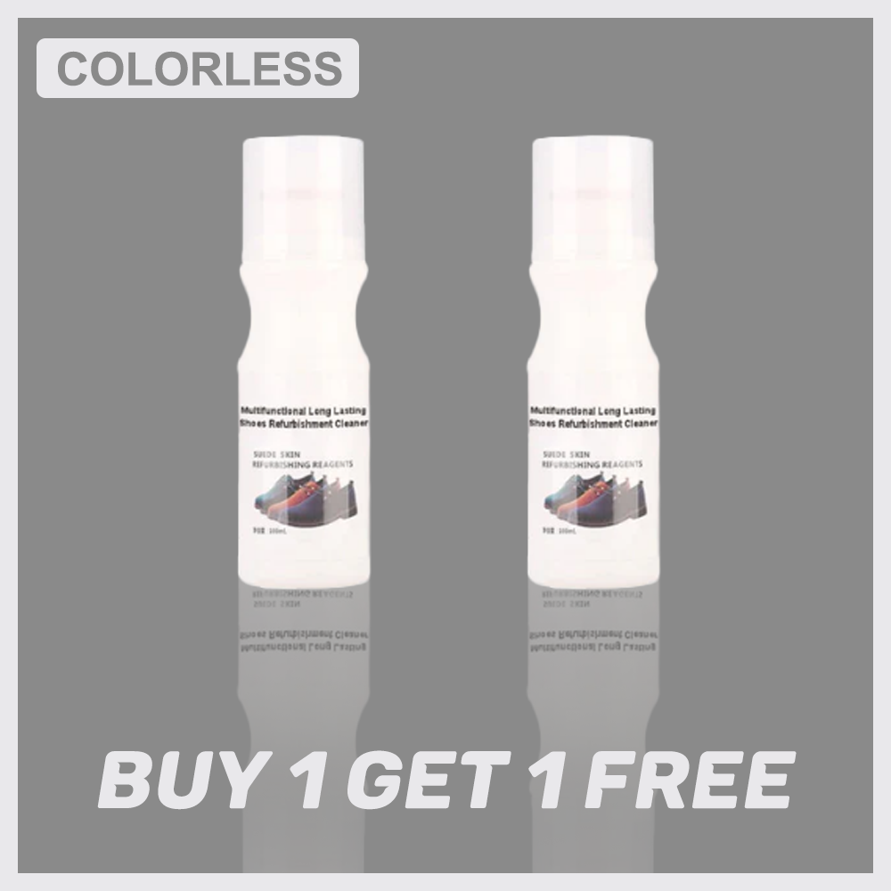 💥Biggest Hot Sales - Buy 1 Get 1 Free🎁Multifunctional Long Lasting Shoes Refurbishment Cleaner