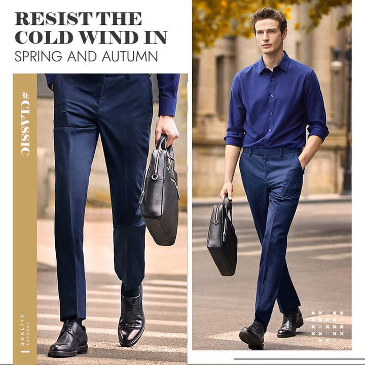 💥Classic Men's Trousers with Good Elasticity