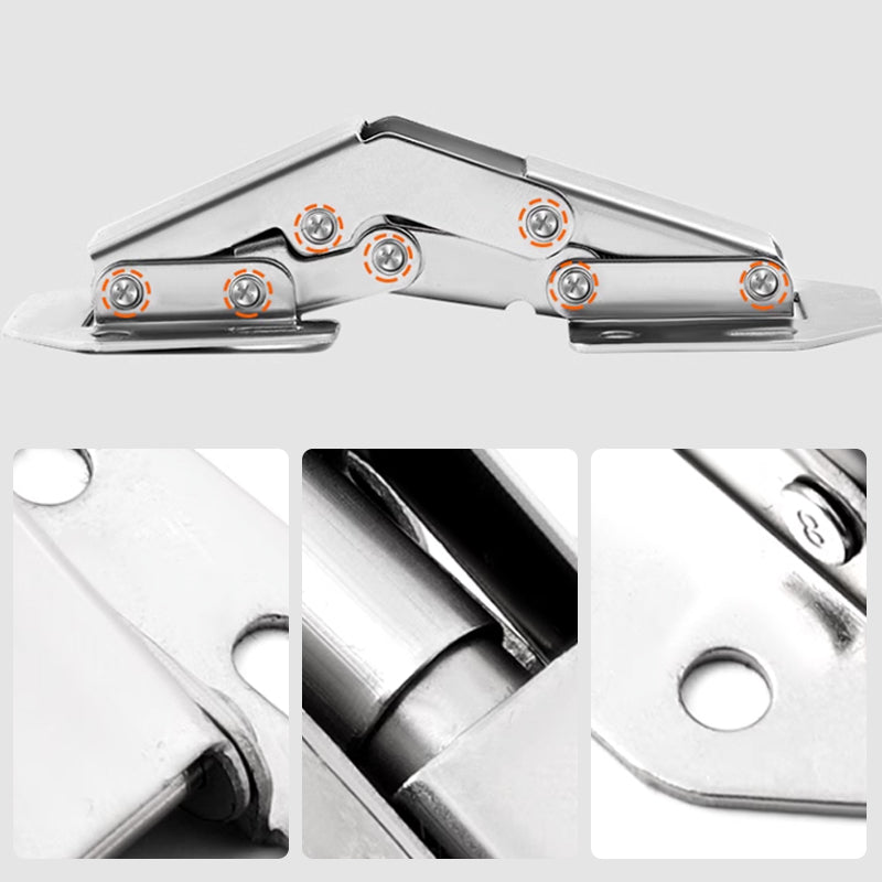 🔥Easy Installation Of Bridge-shaped Door Hinges  -Cabinet Hinges