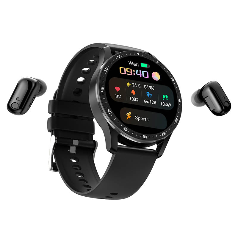 ⌚2 IN 1 SMARTWATCH WITH EARPHONES