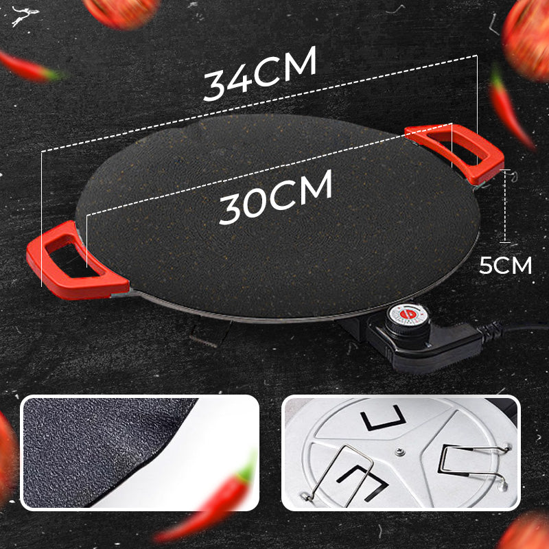 🍳Quality Life🍳Non-Stick Electric Indoor Grill Pan