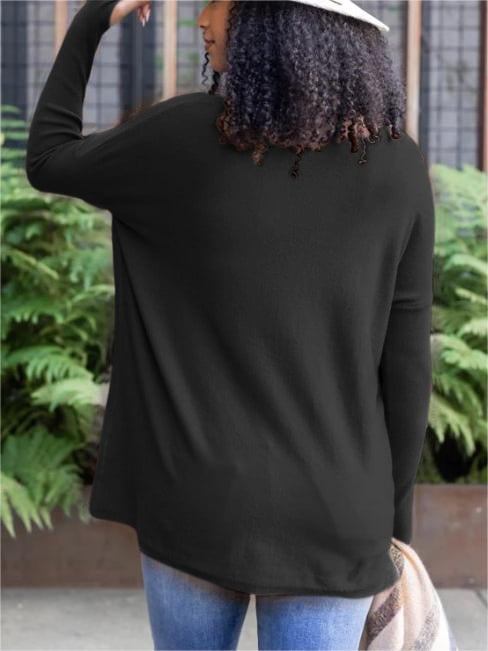 💥HOT SALE 49% OFF💥LONG SLEEVE THUMBHOLE SWEATER POCKET TUNIC💥