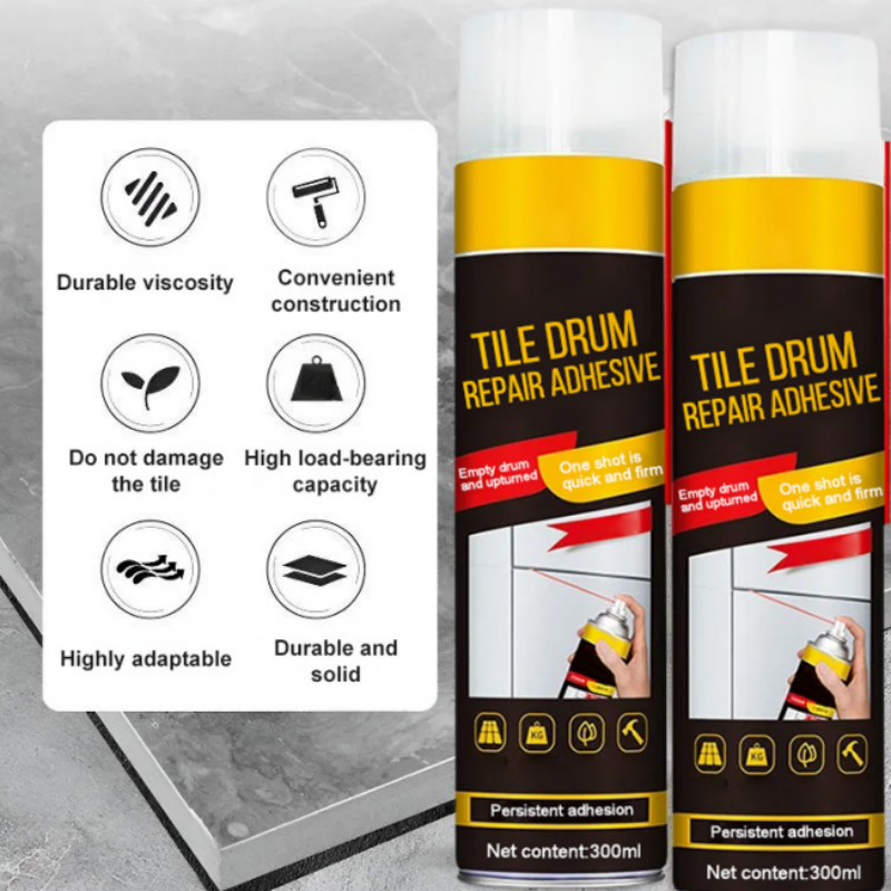 [Practical Gift] Strong Adhesive Ceramic Tile Empty Drum Agent