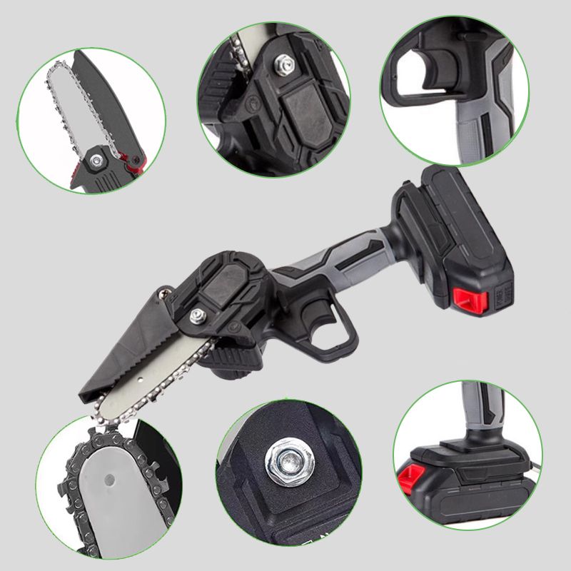 Powerful Mini 6-inch Cordless Electric Chain Saw