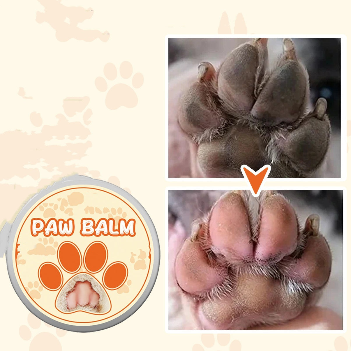 Anti-Crack Pet Paw Care Balm