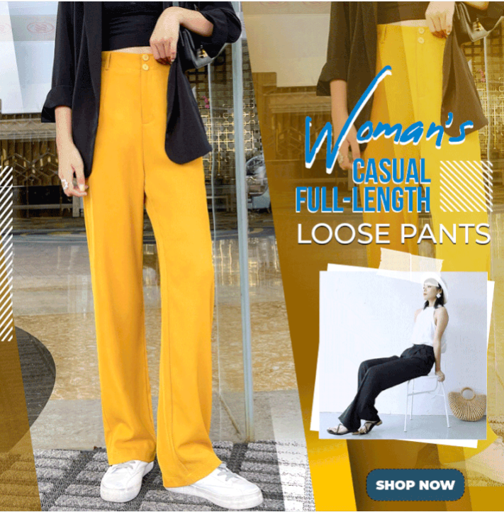 ✨2024 New✨Women's Leisure Pants Full Length Pants