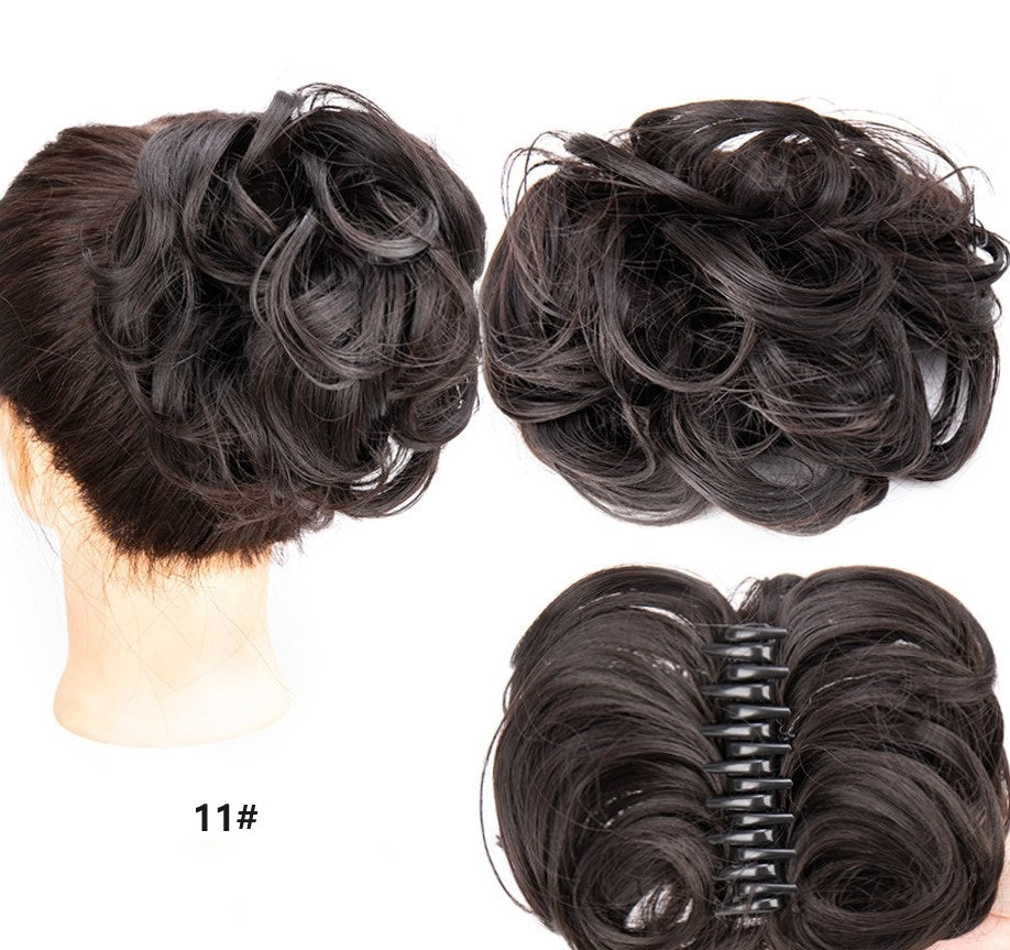 💥Hot Sale🍃Claw Clip Wig for Natural Hair Bun🔥Buy 2 Get 1 Free (3 Pcs)