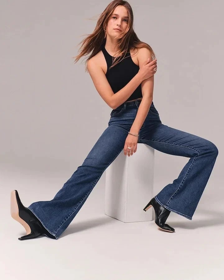 💥Hot Sale 49% OFF🔥Ultra high-cut stretch flare Jean