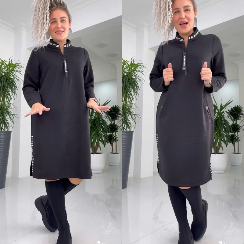 🍂Fall Specials🍂Casual Loose Oversized Midi-Length Dress