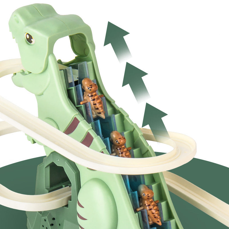 🦖Electric Dinosaur Chase Race Track Playset