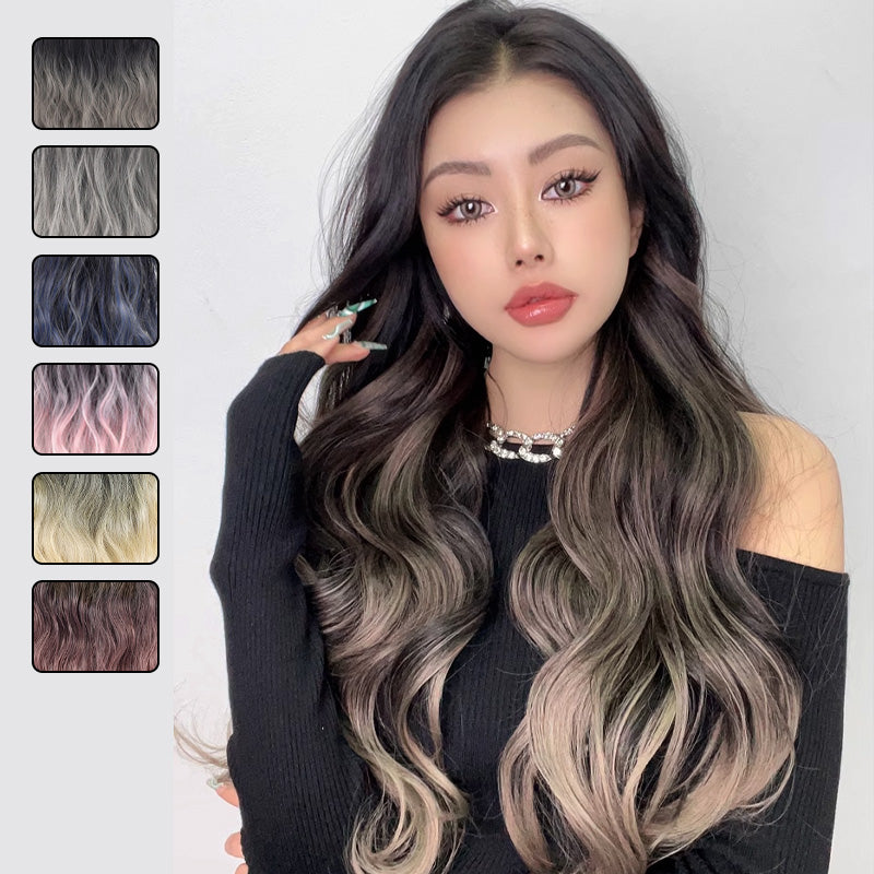 ⏳Limited Sale 80% OFF🌸Gradient Color Curly Wig Piece