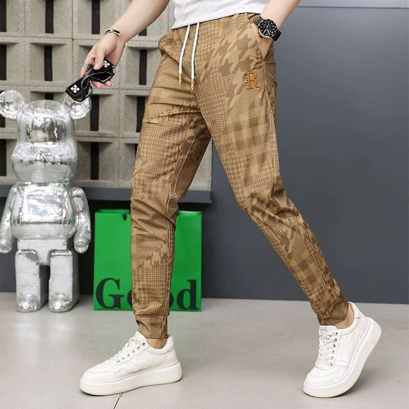 🍂Fall Specials🍂Men’s Slim Fit Printed Jogger Pants with Drawstring