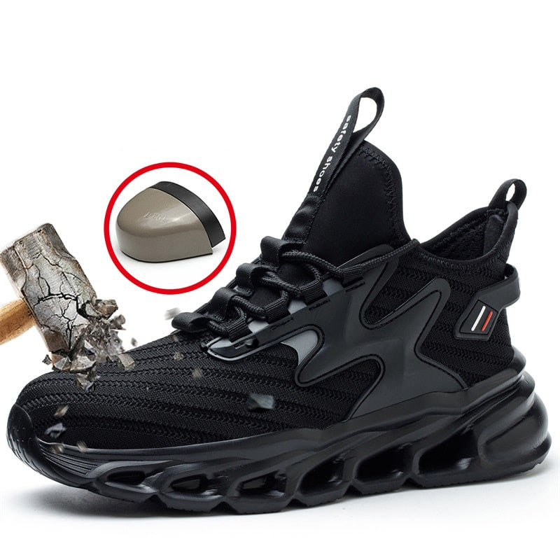 Lightweight Indestructible Non-Slip Steel-Toe Shoes