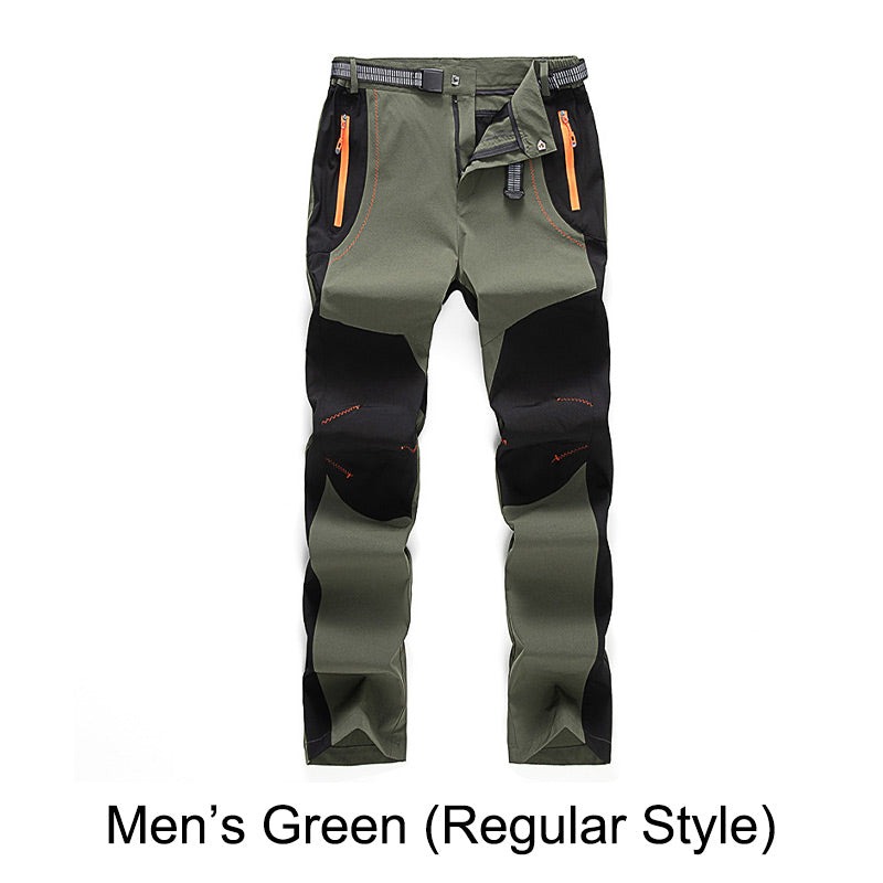 Windproof Waterproof Warm Elastic Waist Hiking Pants