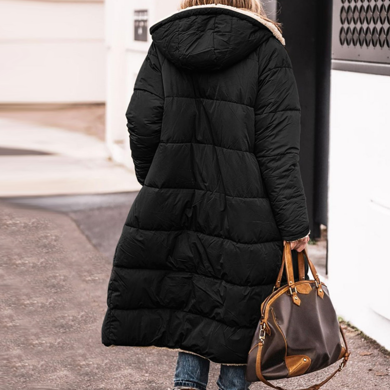 Women's Winter Warm Hooded Long Coat