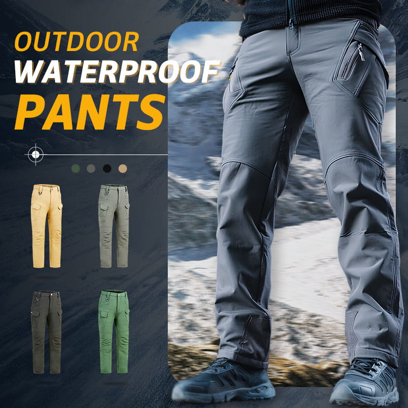 🔥Hot sale🔥Men's Outdoor Hiking Waterproof Warm Pants