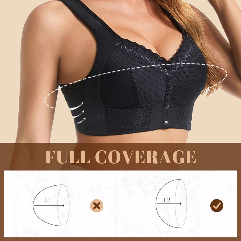 🌹Last Day 49% OFF🌹Front Closure Breathable Bra🎀