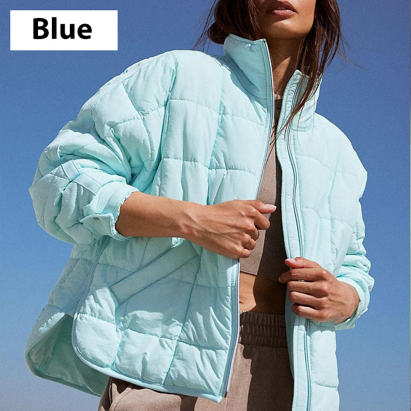 Women's Oversized Quilted Lightweight Down Jacket