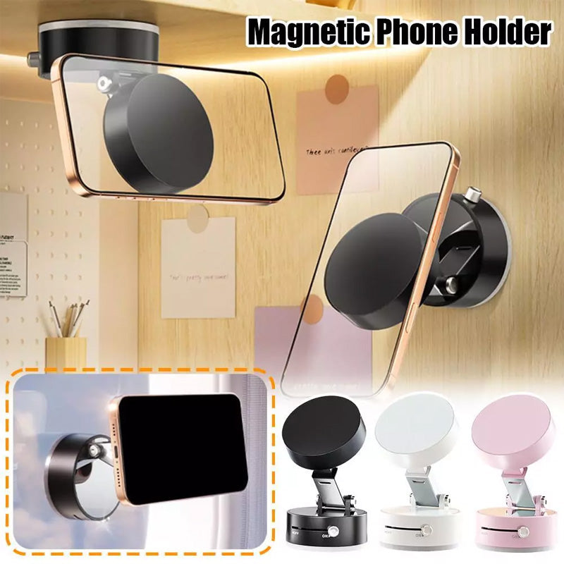 🔥Last Day Promotion - 49% OFF🎁Foldable Portable Vacuum Magnetic Cell Phone Holder