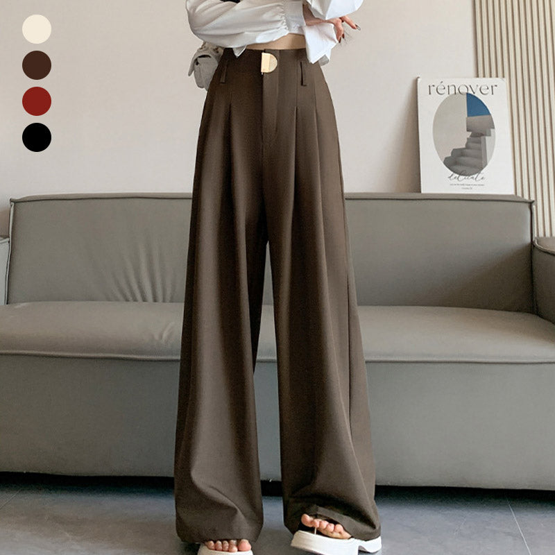 🌟Women's High-Waisted Wide-Leg Suit Pants