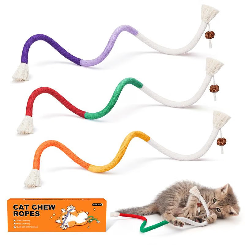 cat toys chew ropes