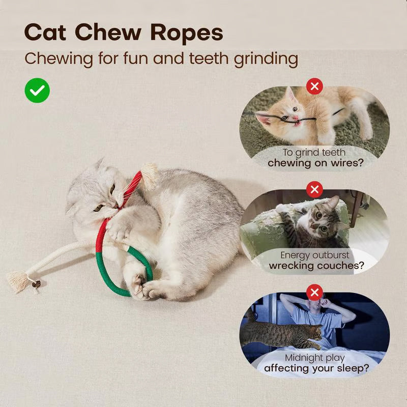 cat toys chew ropes