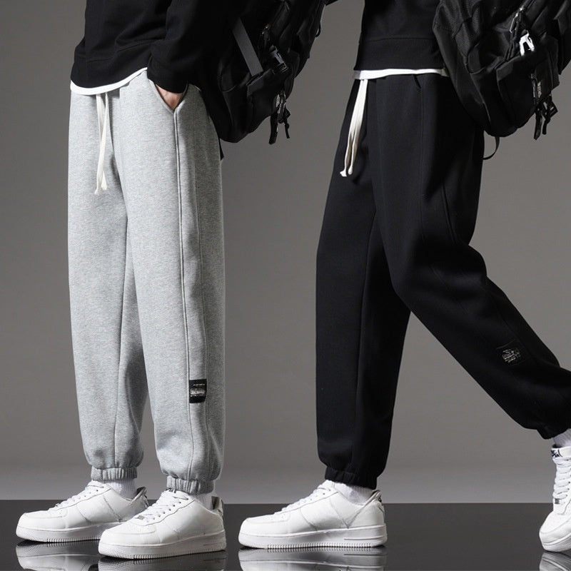 Men's Casual Thickened Warm Lined Sweatpants