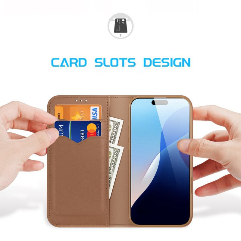 Portable Dual Card Wallet Flip Phone