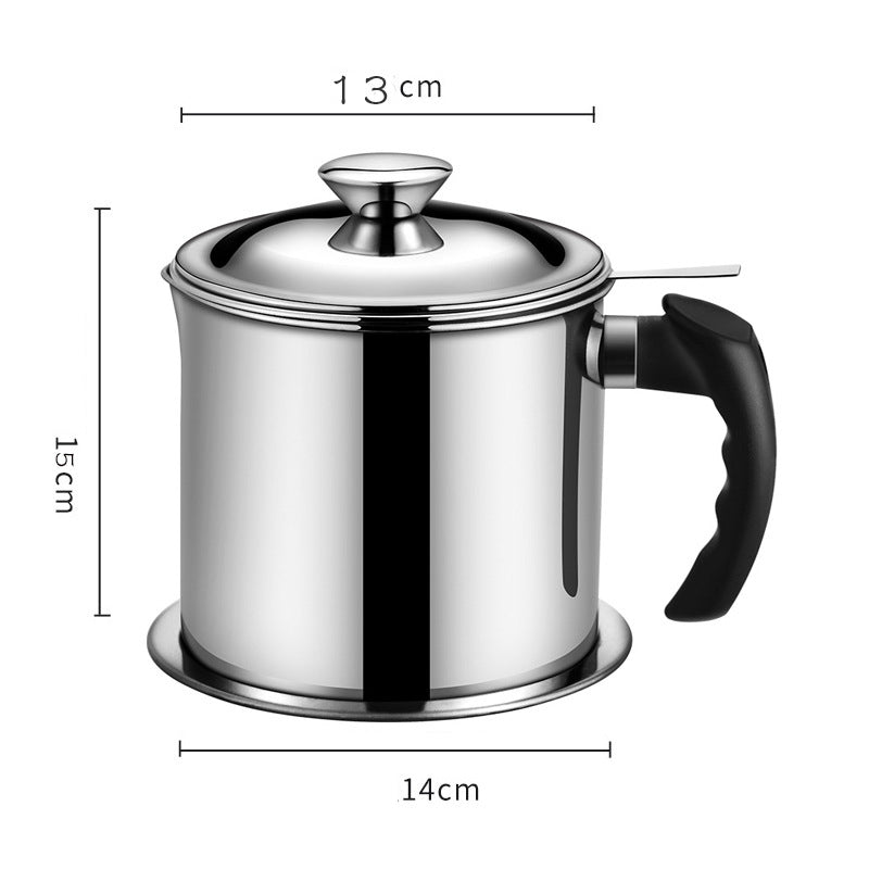 🌟 304 Stainless Steel Kitchen Oil Jar 🌟