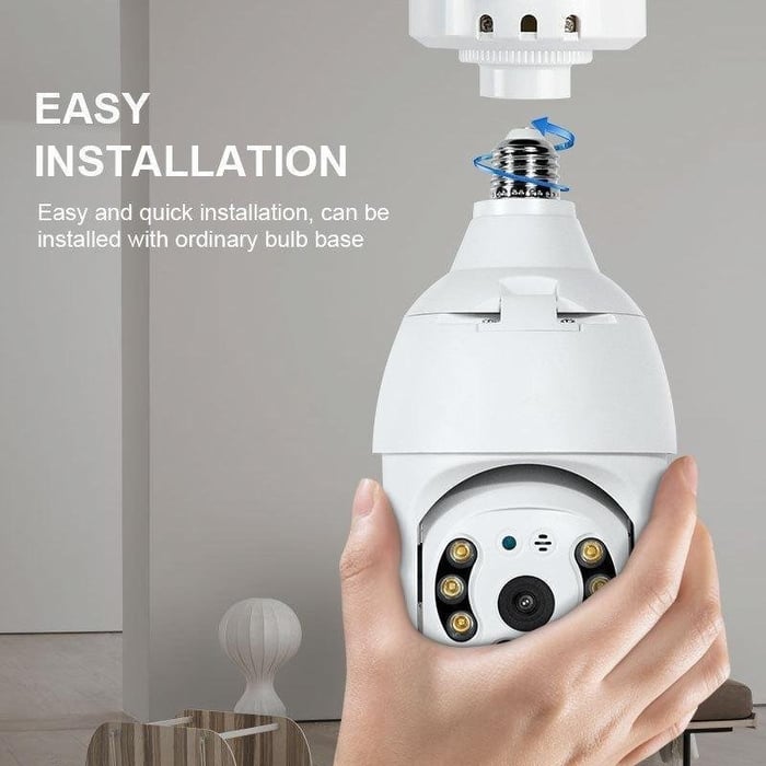 🔥2025  Hot Sale 50% off🔥Wireless Wifi Light Bulb Camera Security Camera