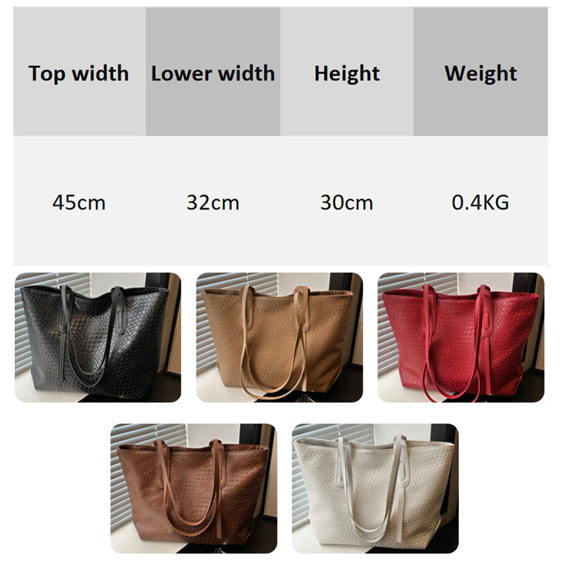 Women's Retro Multifunctional Large Capacity Shoulder Bag