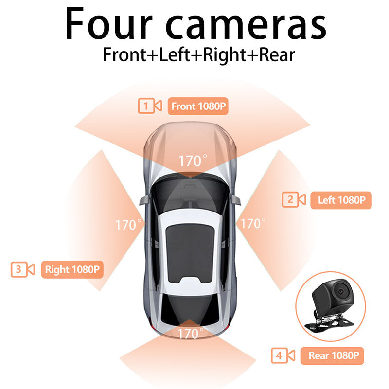 💥2025 New Product Specials💥 4-Channel 1080P Car Recorder