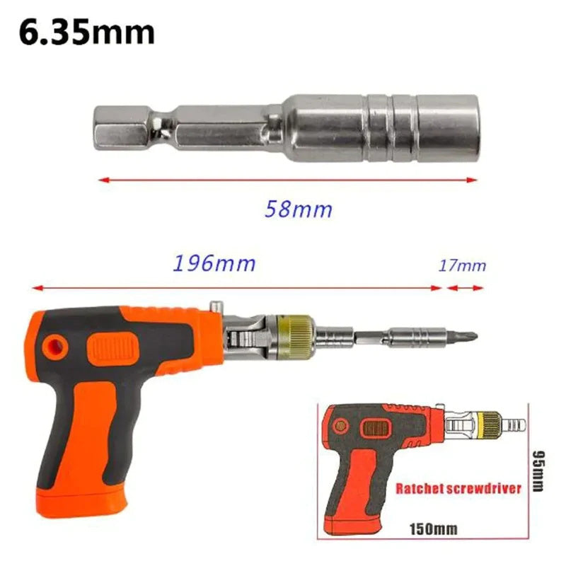 🔥New Year Special Offers🔥Magnetic Ratchet Screwdriver Set