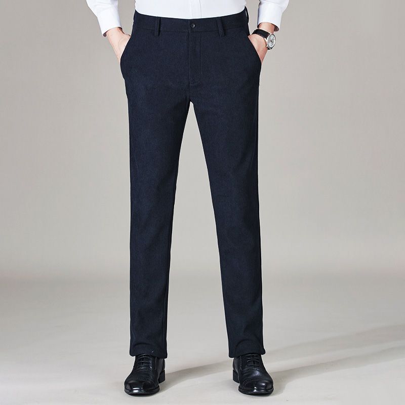 Nice Gift! Men's Thermal Plush Corduroy Casual Pants