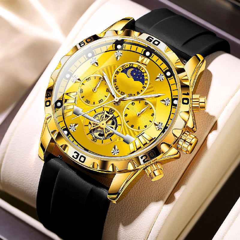 💥Men's Fashion Exquisite Waterproof Luminous Quartz Watch⌚