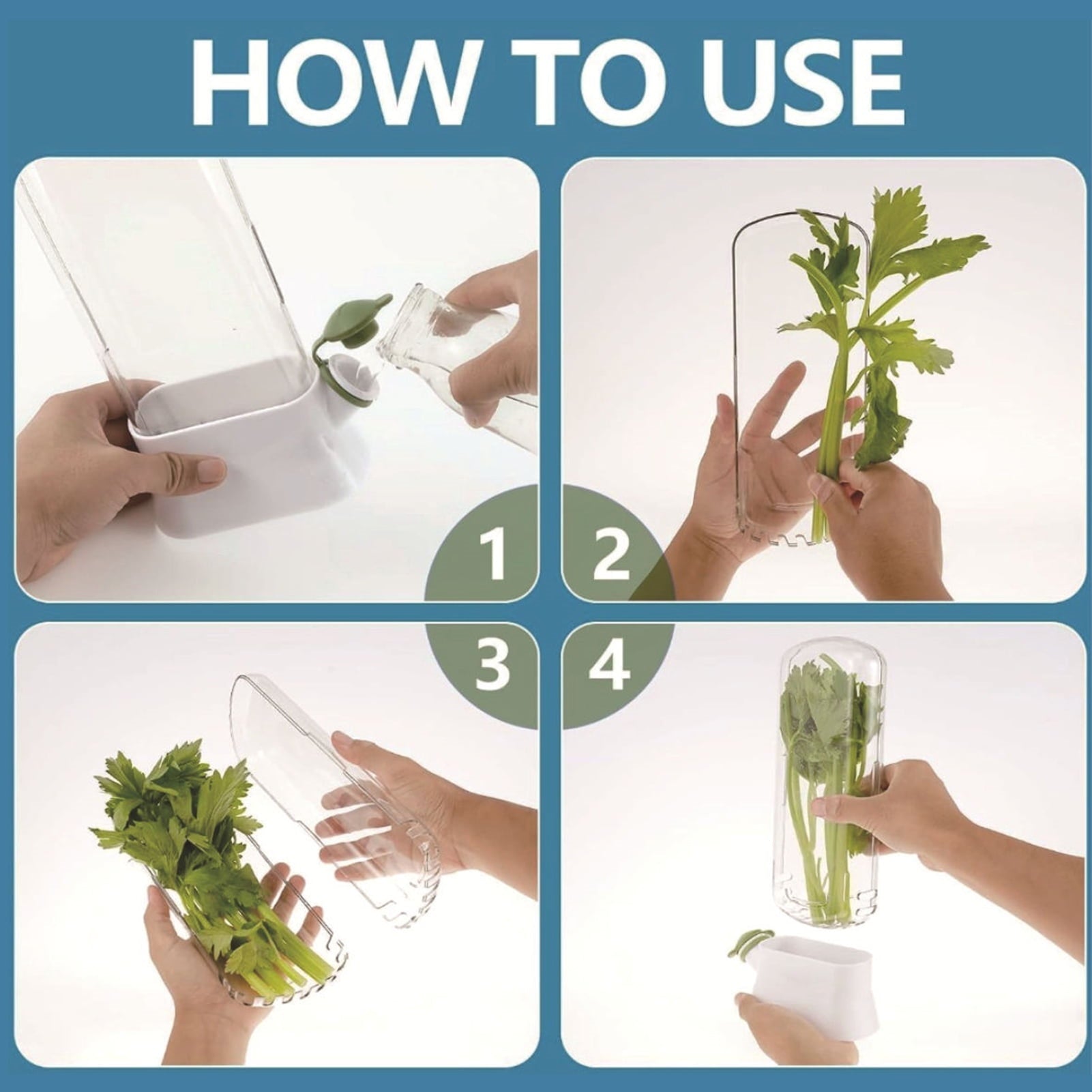 Herb Keeper for Refrigerator